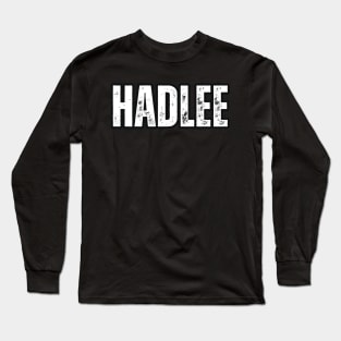 Hadlee Name Gift Birthday Holiday Anniversary Long Sleeve T-Shirt